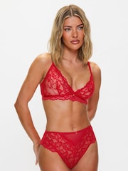 Sarkans - Ann Summers seksīgas mežģīņu biksītes - Attēls 1 no 5
