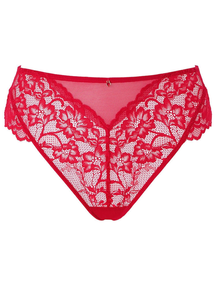 Sarkans - Ann Summers seksīgas mežģīņu biksītes - Attēls 5 no 5 Sarkans - Ann Summers seksīgas mežģīņu biksītes - Attēls 5 no 5