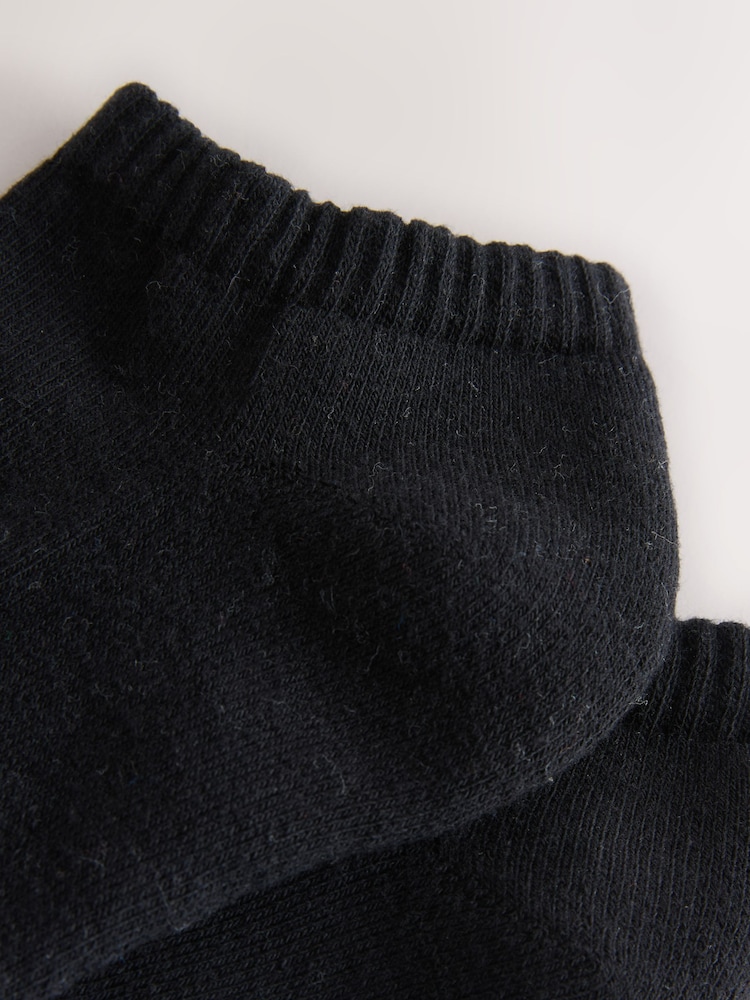 Black Cushioned Sports Trainer Socks 6 Pack - Image 11 of 11 Black Cushioned Sports Trainer Socks 6 Pack - Image 11 of 11