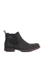 Dune London Black Saltwood Wf Worker Chelsea Boots - Image 2 of 5