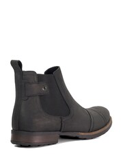 Dune London Black Saltwood Wf Worker Chelsea Boots - Image 4 of 5