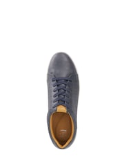 Dune London Blue Tezzy Weave Trainers - Image 4 of 5