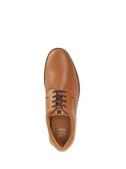 Dune London Brown Bow Perf Wedges Gibson - Image 5 of 6