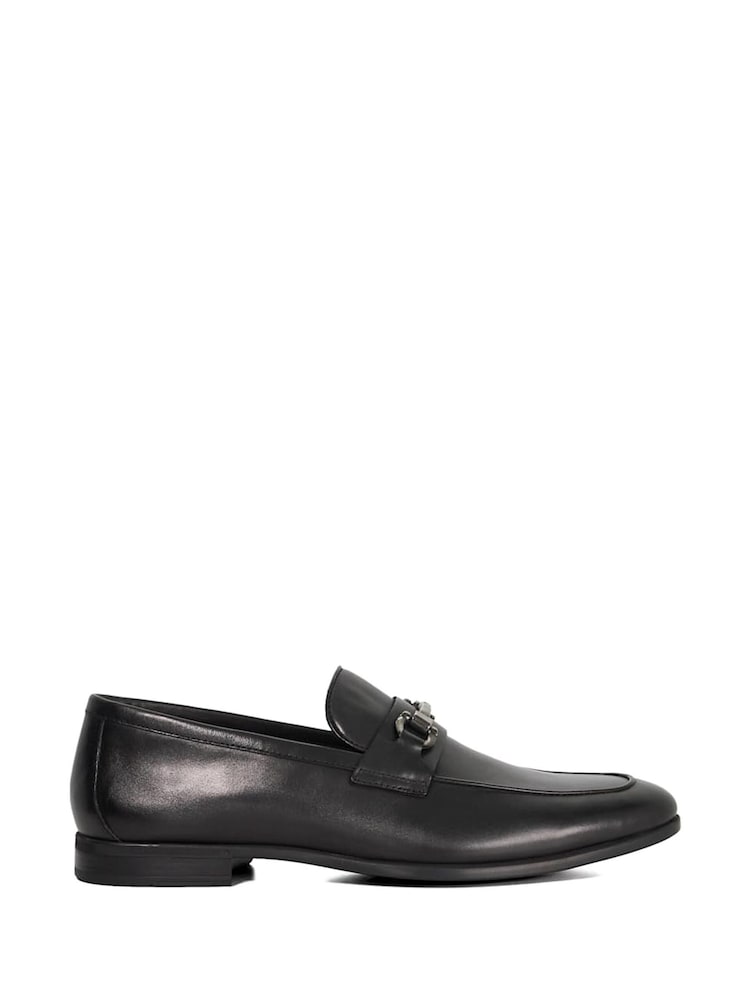 Dune London Black Seymore Wf Flex Sole Trim Loafers - Image 2 of 6