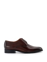 Dune London Brown Salisburry Wf Classic Derby Leather Shoes - Image 1 of 5
