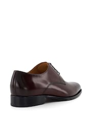 Dune London Brown Salisburry Wf Classic Derby Leather Shoes - Image 3 of 5