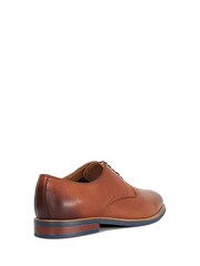 Dune London Brown Stanleyy Wf Soft Leather Gibson Brown Shoes - Image 2 of 6
