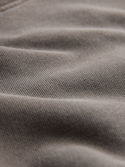 The Set 2 er-Pack Cropped Gewaschene Rundhals Sweat Tops - Bild 4 von 5