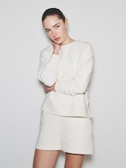 The Set 2 Pack Ribbed Jumper and Shorts Co-Ord - Image 4 of 6