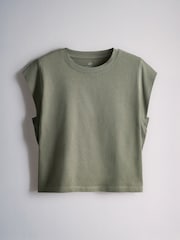 أحمر - حزمة من 3 تيشِرتات بأكمام فوق الكتف من The Set - صورة 6 من 10