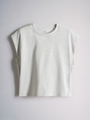 أحمر - حزمة من 3 تيشِرتات بأكمام فوق الكتف من The Set - صورة 8 من 10