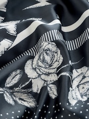 Rockett St George צעיף ארוג דק עם הדפס מסגרת - תמונה 6 מתוך 6