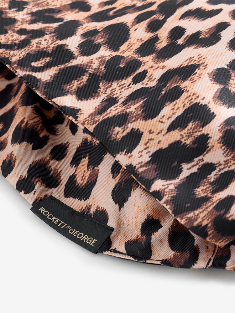 Rockett St George Animal Print Headscarf - Image 7 of 7