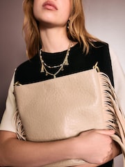 Rockett St George Star Studded Tassel PU Bucket Bag - Imagen 6 de 12