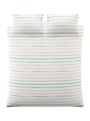 Bluebellgray Sea Green Lochaber 250 Thread Count Duvet Cover and Pillowcase Set - Image 5 of 7