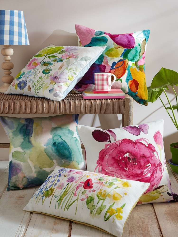 Bluebellgray Multi White Isolation Garden Cushion - Image 2 of 5
