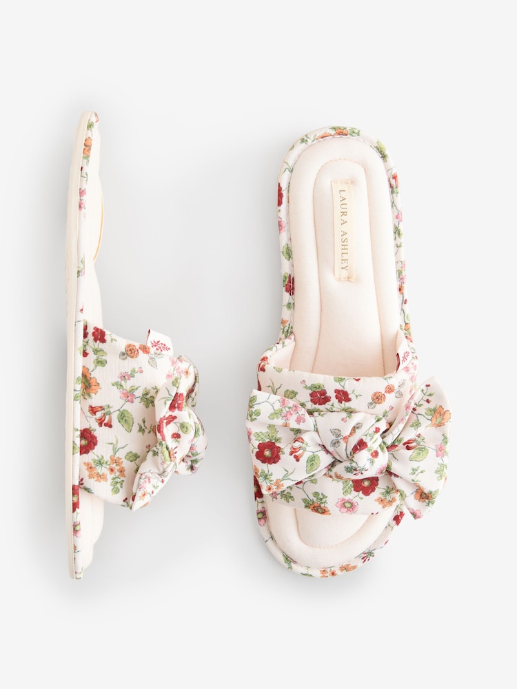 Laura Ashley Penny Bow Slipper Mules - Bild 1 von 7