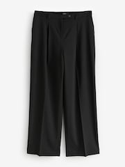 Black Wide Leg Tailored Trousers - Image 1 of 1