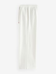 Laura Ashley White Wide Leg Cotton Lounge Trousers - Image 8 of 10