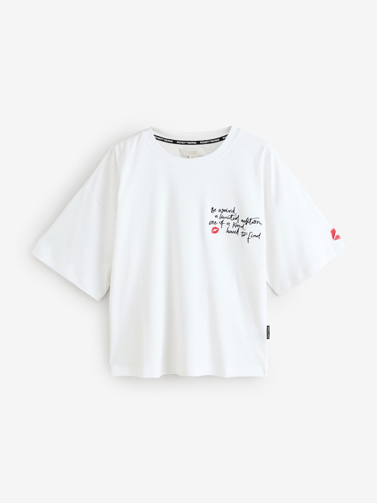 Rockett St George Slogan Pyjamas Set - Imaginea 2 din 8