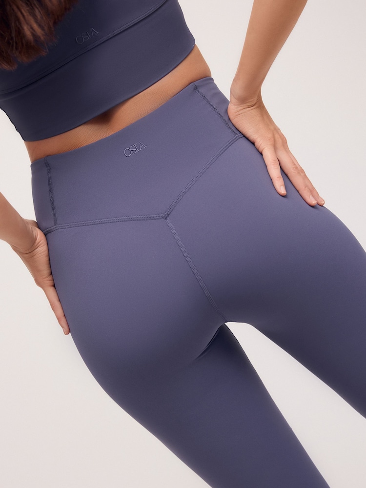 OSIA Blue V Waist Signature Leggings - Image 2 of 4