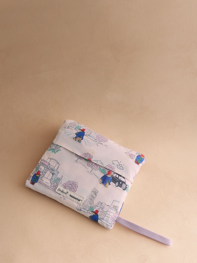 Cath Kidston Ecru Paddington Around The World Large Foldaway Tote - Image 2 of 3