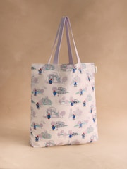 Cath Kidston Ecru Paddington Around The World Foldaway Shopper - Image 1 of 3