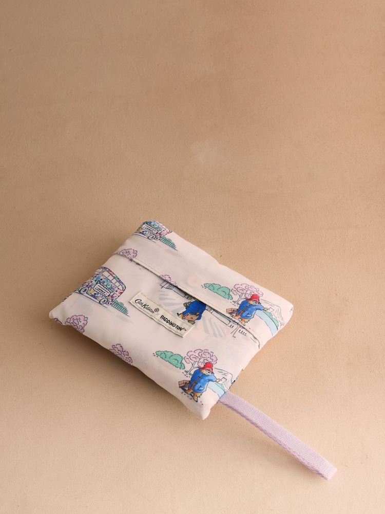 Cath Kidston Ecru Paddington Around The World Foldaway Shopper - Image 2 of 3 Cath Kidston Ecru Paddington Around The World Foldaway Shopper - Image 2 of 3