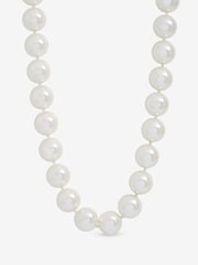Jon Richard Gold Plated Cream Pearl Statement Necklace - Image 1 of 1