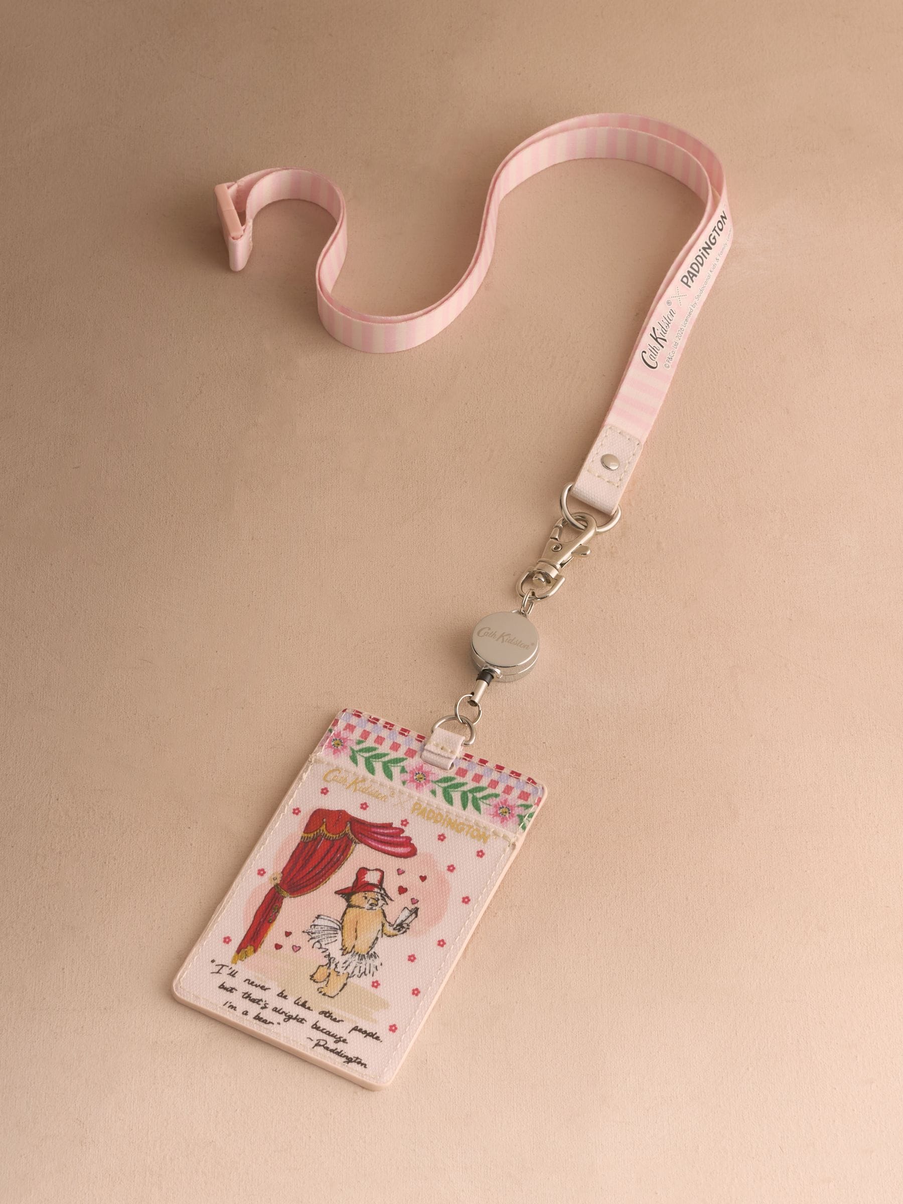 Buy Cath Kidston Pink Paddington Blossom Lanyard from Next USA