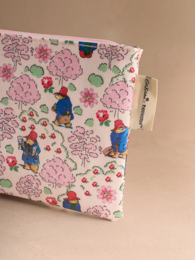 Cath Kidston Pink Paddington Blossom Zipped Purse - Image 2 of 3