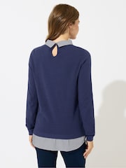 M&Co Blue 2 in 1 Jumper - Image 3 of 5