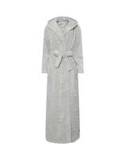 Long Tall Sally Grey Hooded Maxi Robe - Image 6 of 6