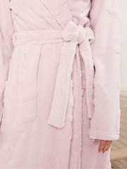 Long Tall Sally Pink Hooded Maxi Robe - Image 4 of 5