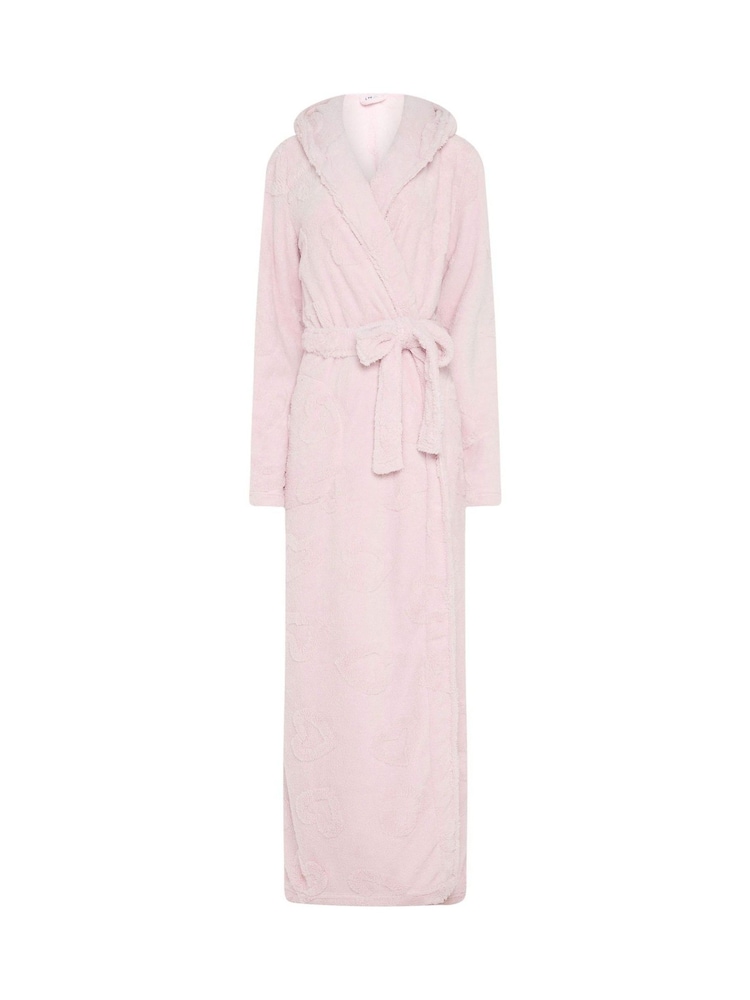 Long Tall Sally Pink Hooded Maxi Robe - Image 5 of 5 Long Tall Sally Pink Hooded Maxi Robe - Image 5 of 5