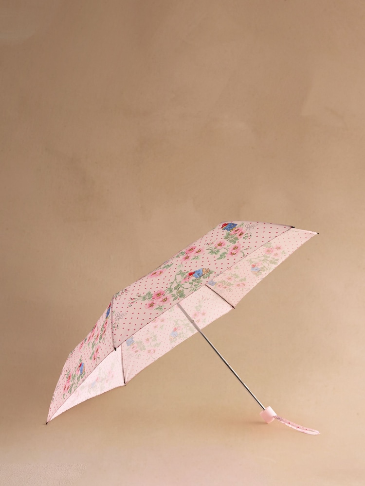 Cath Kidston Pink Paddington Blossom Umbrella - Image 2 of 3