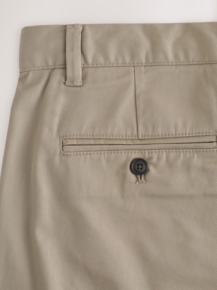 Stone Straight Fit Cotton Rich Stretch Chinos - Image 10 of 10 Stone Straight Fit Cotton Rich Stretch Chinos - Image 10 of 10