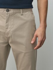 Stone Straight Fit Cotton Rich Stretch Chinos - Image 3 of 10