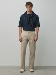Stone Straight Fit Cotton Rich Stretch Chinos - Image 4 of 10