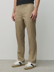 Stone Slim Fit Cotton Rich Stretch Chinos - Image 1 of 6