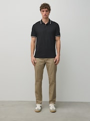 Stone Slim Fit Cotton Rich Stretch Chinos - Image 2 of 6