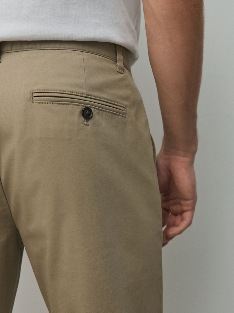 Stone Skinny Fit Cotton Rich Stretch Chinos - Image 6 of 6 Stone Skinny Fit Cotton Rich Stretch Chinos - Image 6 of 6