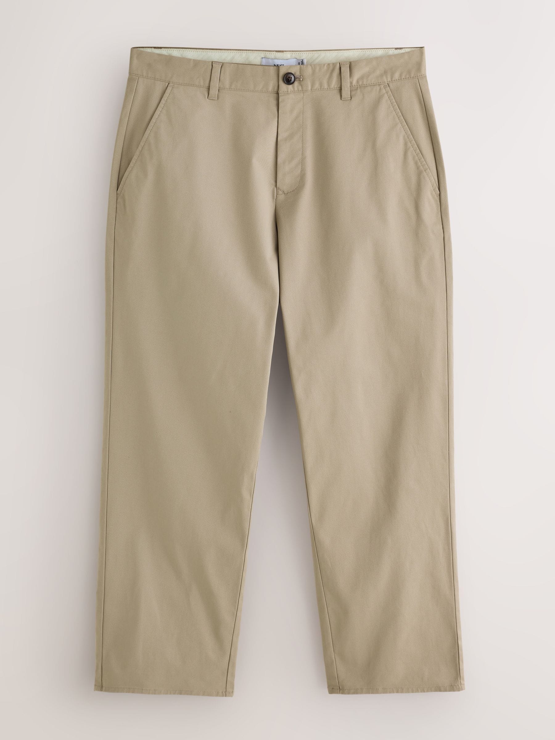 Buy Stone Relaxed Fit Cotton Rich Stretch Chinos from Next USA