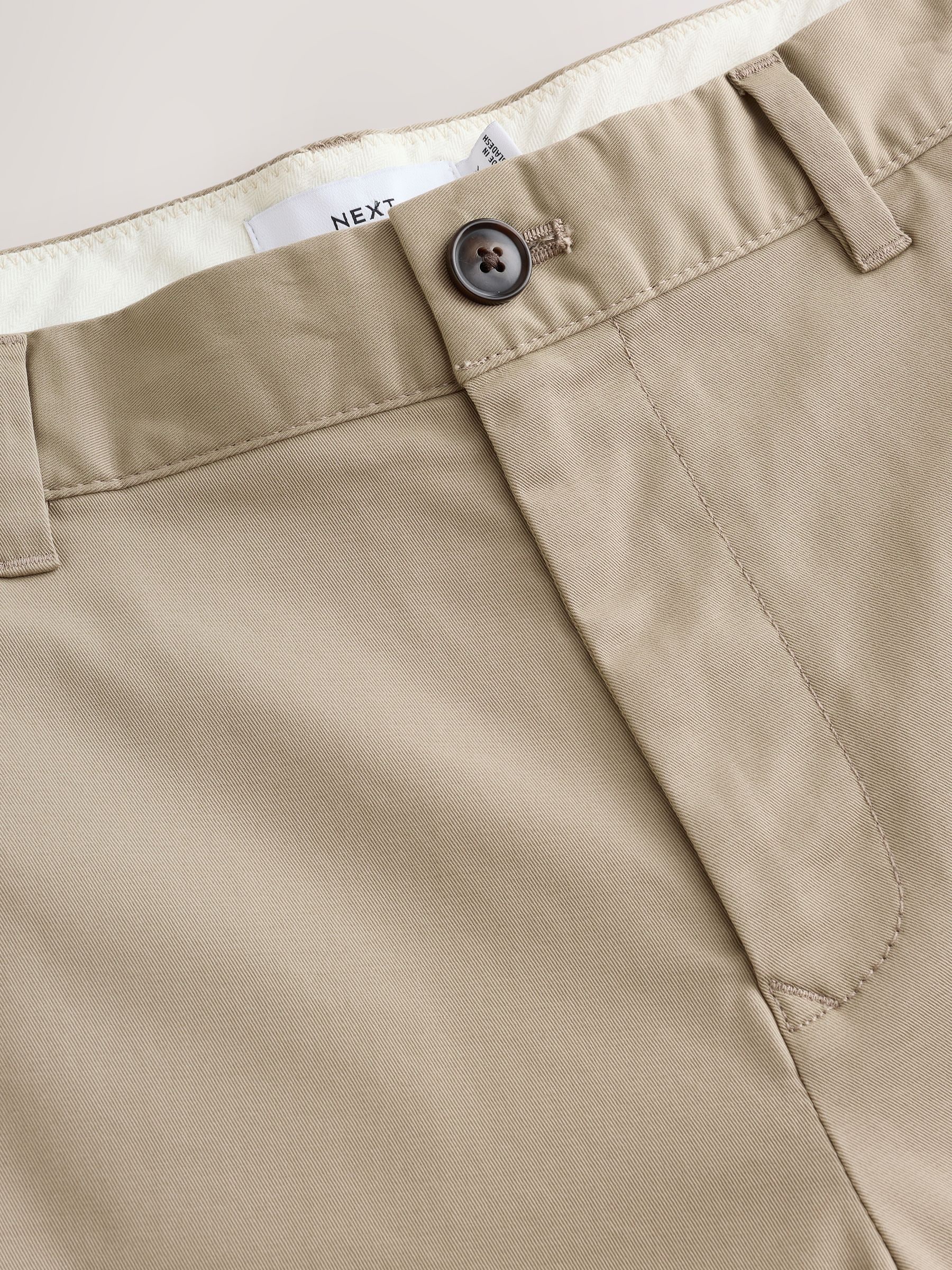 Buy Stone Relaxed Fit Cotton Rich Stretch Chinos from Next USA