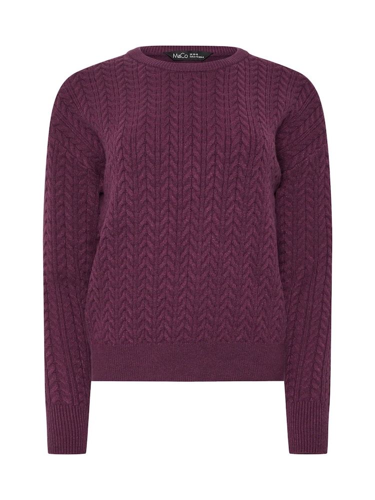 M&Co Red Mini Cable Jumper - Image 5 of 5