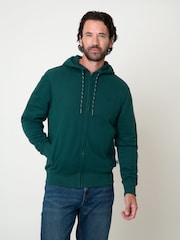 Verde - Sudadera con capucha y cremallera Saltwell - Imagen 1 de 5