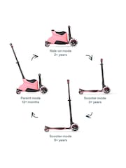 smarTrike Salmon Pink Xtend Ride-On Scooter Plus For All Ages - Image 3 of 6