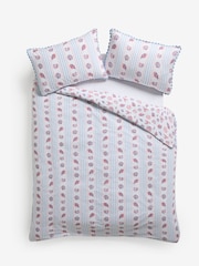 Summer Stripe Shells Duvet Cover and Pillowcase Set - Image 5 of 5
