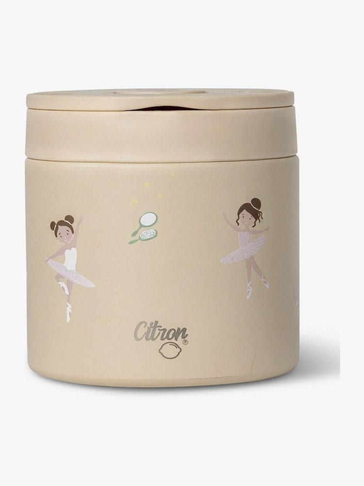 Citron Ballerina Insulated Food Jar 350ml Design - Image 2 of 6
