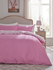 Pink Hamish the Highland Cow Duvet Cover and Pillowcase Set - Image 2 of 4